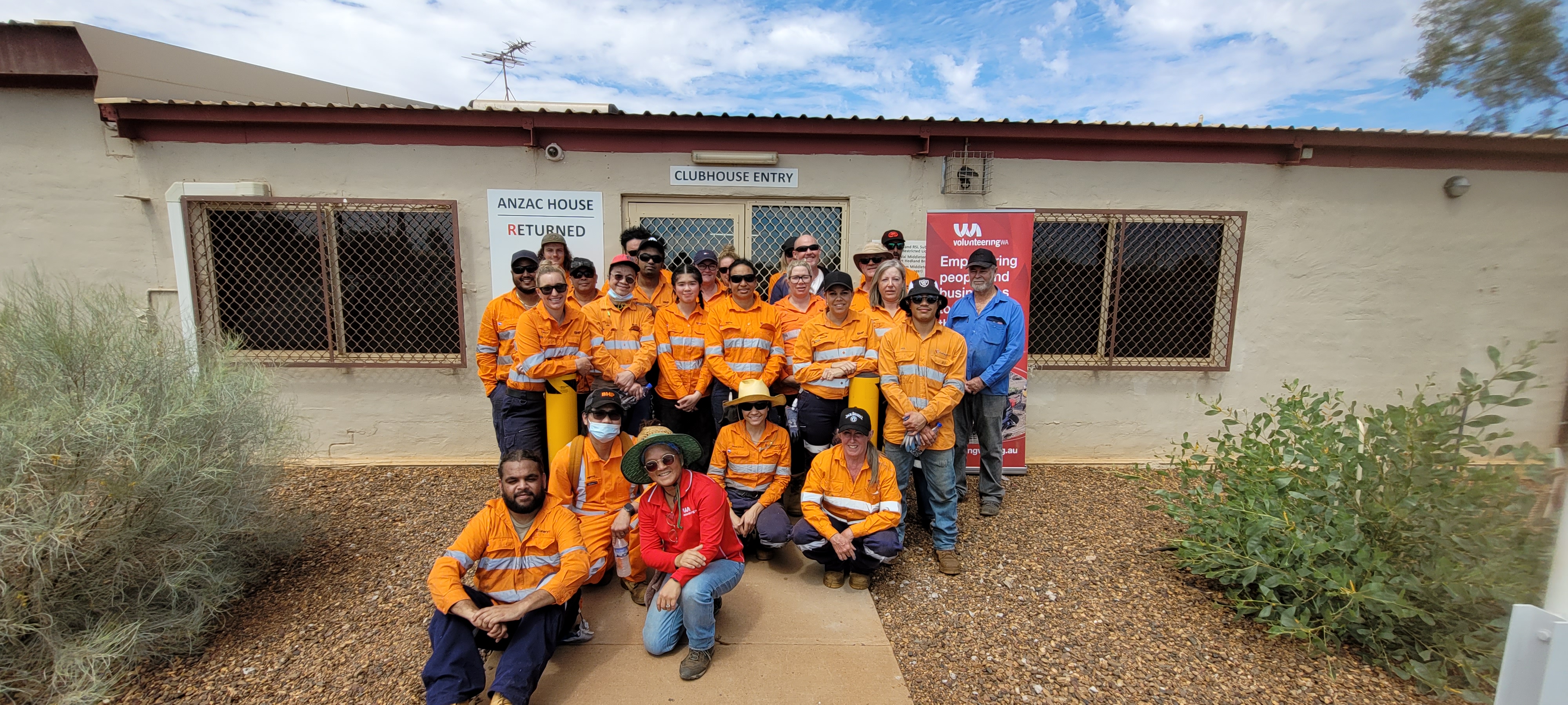 BHP MOCRS C Shift at the RSL and Care for Hedland RSL Community Garden 30.08.22